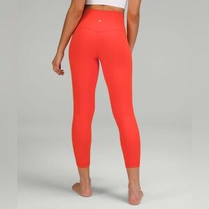 Lululemon Solar Orange Align Leggings size 4